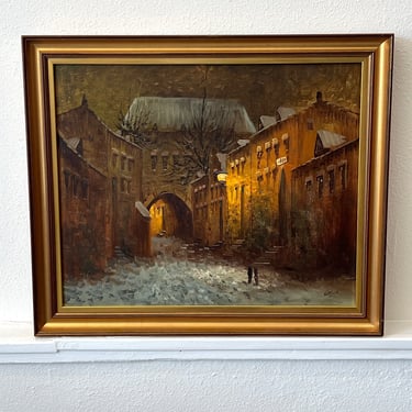 Dutch Oil Painting By W.F. Smith