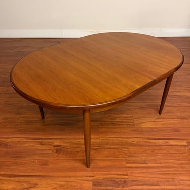 G-Plan Oval Teak Butterfly Leaf Dining Table