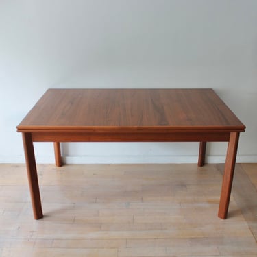 Danish teak dining table