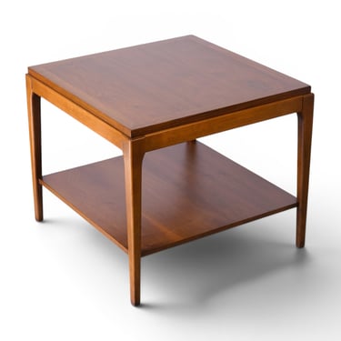 Lane Rhythm Lamp Table in Walnut circa 1969