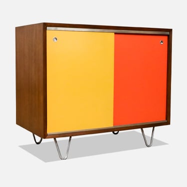 George Nelson Multi-Color Lacquered Cabinet for Herman Mille