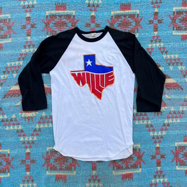Vintage 1984 Willie Nelson Band T Shirt 