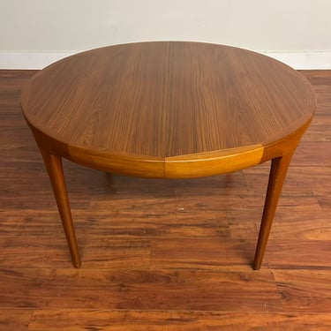 Faarup Danish Teak Extendable Dining Table