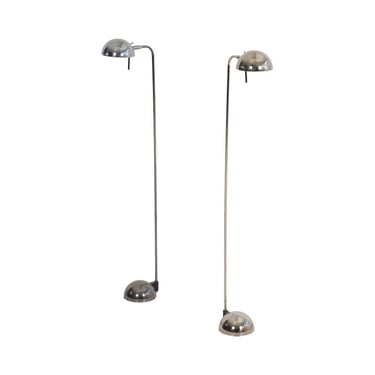 Pair of Floor Lamps by Robert Sonneman for George Kovacs, USA, 1987