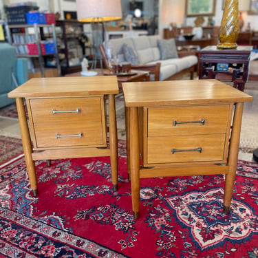 Mid Century Nightstands by Milo Baughman for Drexel’s ‘New Today’s Living’ Collection, c. 1954