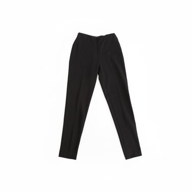 90s does 50s Black knit Esprit cigarette pants 