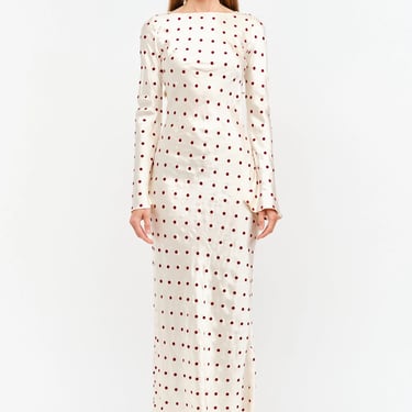 Georgie Cream Dot Dress