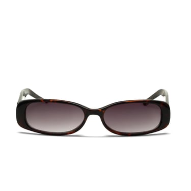 Authentic Vintage 90s Made Small Sized Deluxe Black Sunglasses 