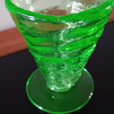 1920s Caledonia Uranium Glass Cordial 