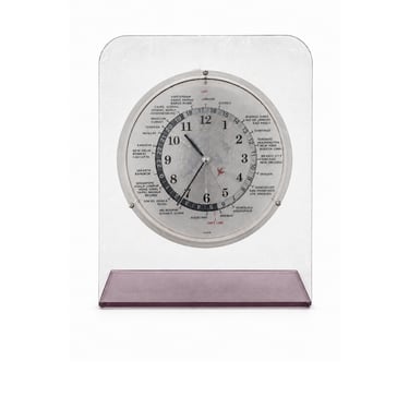Lucite World Clock
