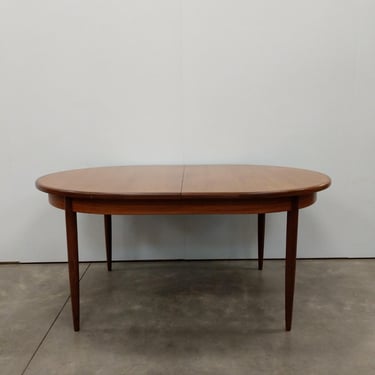 Vintage Mid Century Modern Teak Extendable Dining Table by G Plan 