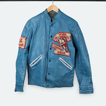 Vintage MSSA Hockey Champs Varsity Jacket