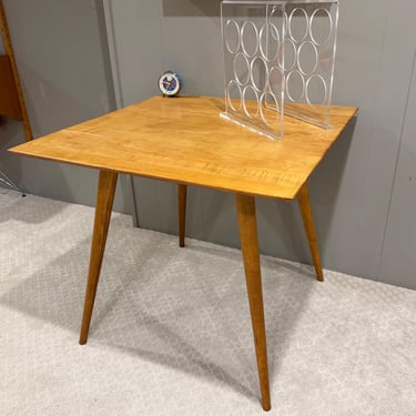 Paul McCobb Midcentury Modern Planner Group Card Dinette Table, 32ʺW × 32ʺD 