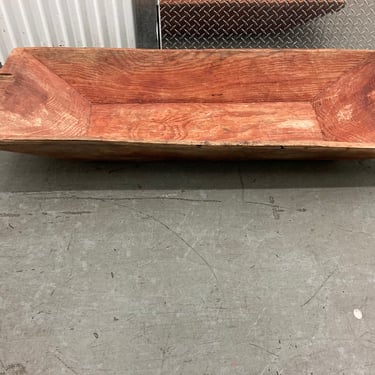 Antique wooden bowl massive primitive rustic home farmhouse huge decor bowl dining room table decorations 