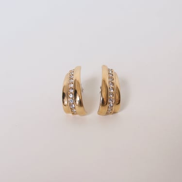 Vintage Avon Rhinestone Earrings