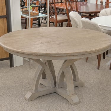 'Carnegie' Round Rustic Dining Table