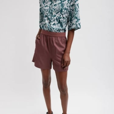 COS Oversized Short-Sleeved Linen Midi Dress (Size: S)