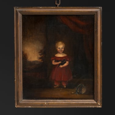 Oil Painting of a Girl