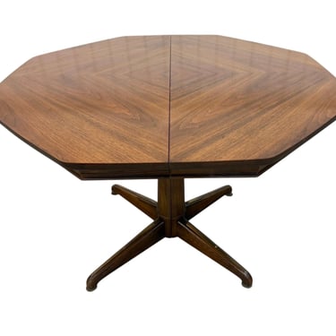 Mid-Century Modern Kent Coffey Perspecta Walnut Dining Table 