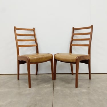 Pair of Vintage Mid Century Modern Dining Chairs by G Plan 