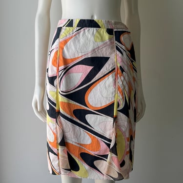 Emilio Pucci Patterned Skirt (S) 