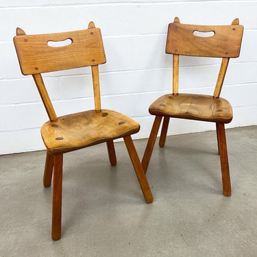 LOCAL PICKUP ONLY ———— Vintage Cushman Dining Chairs 