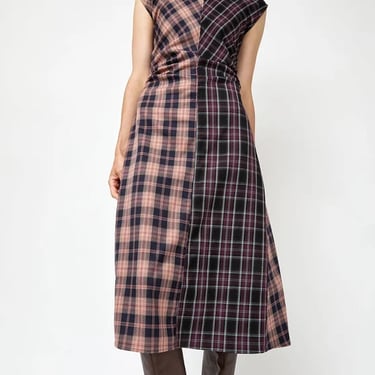 Rochelle Dress in Plum Plaid - No. 6
