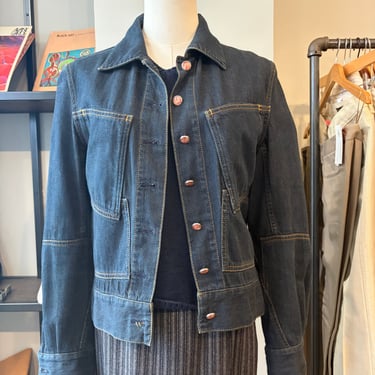 Issey Miyake Dark Wash Denim Jacket