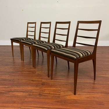 A.H. McIntosh Ladder Back Dining Chairs Set of 4
