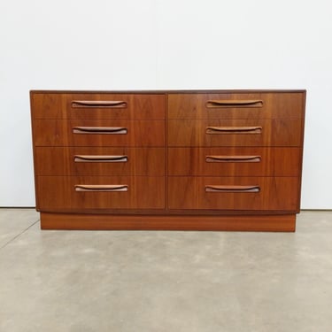 Vintage Mid Century Modern Teak Dresser by G Plan 