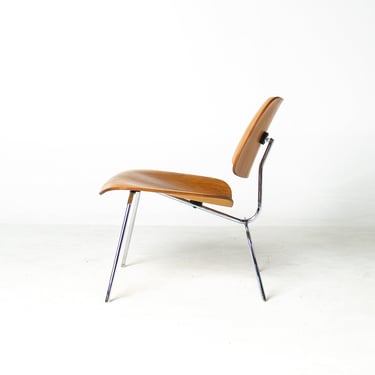 Early Eames LCM Chair in Calico Ash for Herman Miller, circa 1952