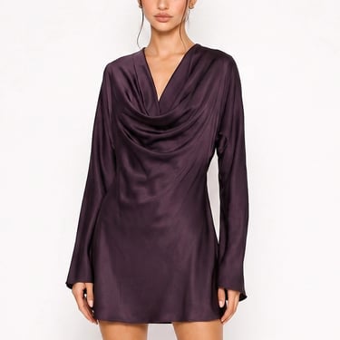 Annabelle Satin Midi Dress