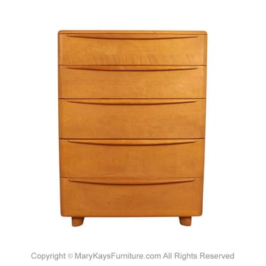 Mid Century Heywood Wakefield Highboy Dresser 