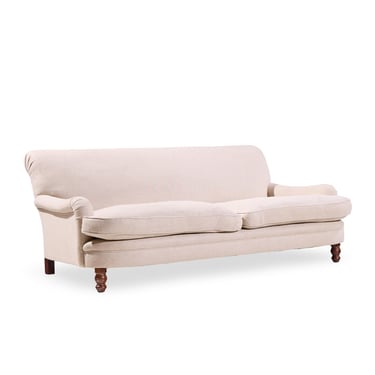 George Smith Scroll Arm Sofa 