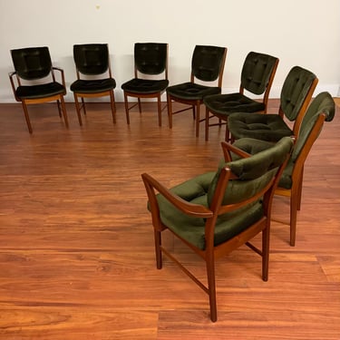 A.H. McIntosh Mid-Century Dining Chairs Set of 8