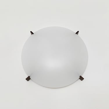Swedish Mid-Century Modern wall lamp or flush light by Uno and Östen Kristiansson for Luxus 