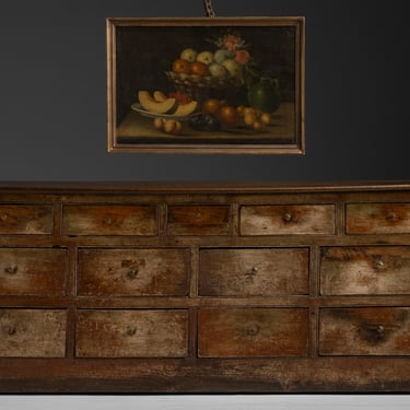 Oil Painting / Country Sideboard
