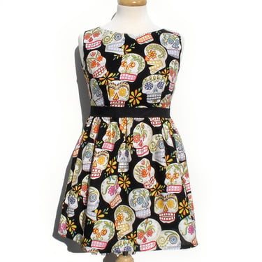 SUMMER SALE!! Sugar Skulls Rockabilly Dress 
