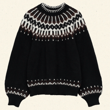 (POS) Field Sweater - Black Aberdeen