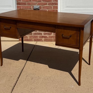 Vintage American of Martinsville Mid-Century Walnut Desk 
