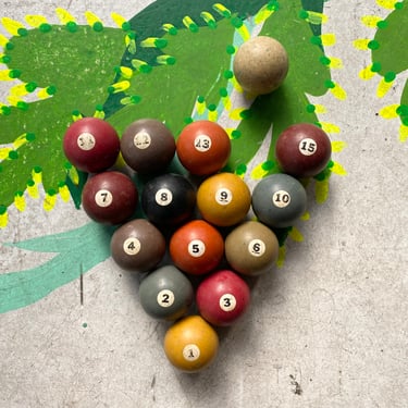 Vintage 1920s/30s Billiards Set