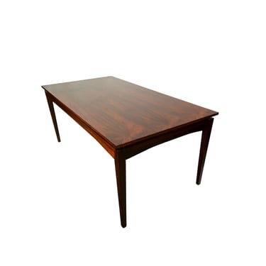 Dining Table Danish Modern Self Storing Leaves 