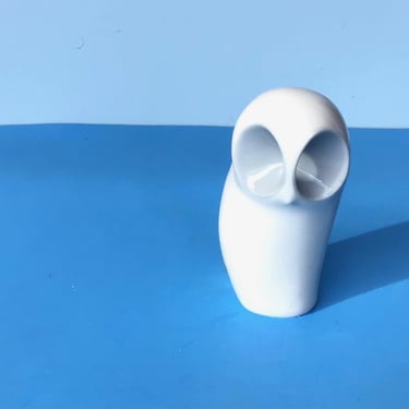 MCM Beautiful and Odd Abstract Ceramic Owl - Made in Japan 