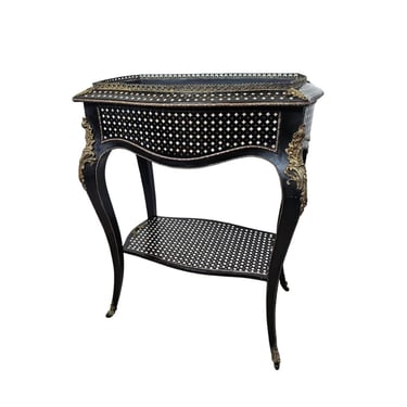 Tahan Paris Napoleon III Period Convertible Wine Cooler Server Tray Table - Signed Jean Pierre Alexandre Tahan 