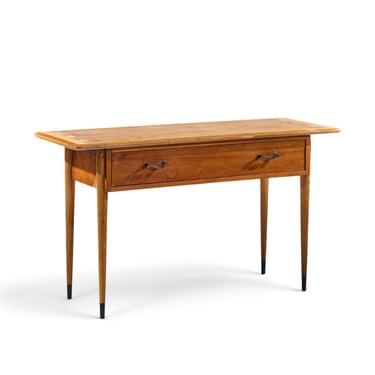 Lane Acclaim Mid Century Walnut Console Table - mcm 