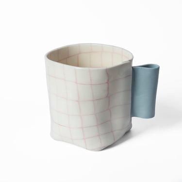 Nerikomi Pouch & Tag Handle Mug