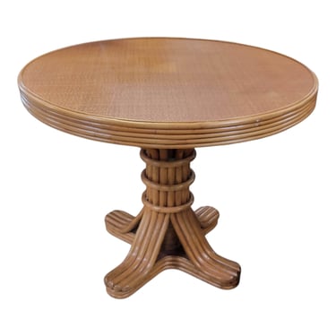 Tommy Bahama Coastal Rattan Round Dining Table 