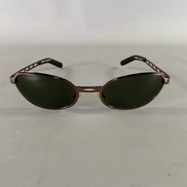 VALENTINO Black Rose gold M 1004-59 Metal Sunglasses