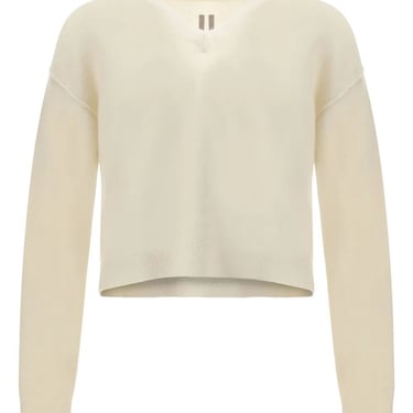 Rick Owens Men "Tommy " V Neck Sweater