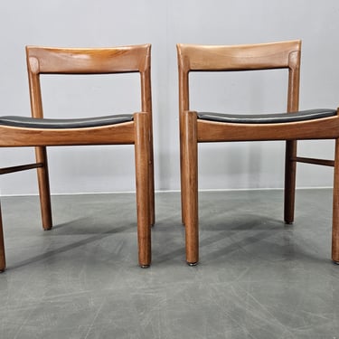 Set of Two Midcentury Rare Dining Chairs Bramin, Denmark, 1960s. 